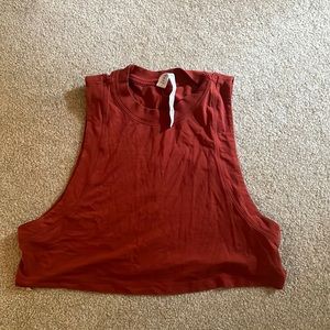 All yours Lululemon cropped tank